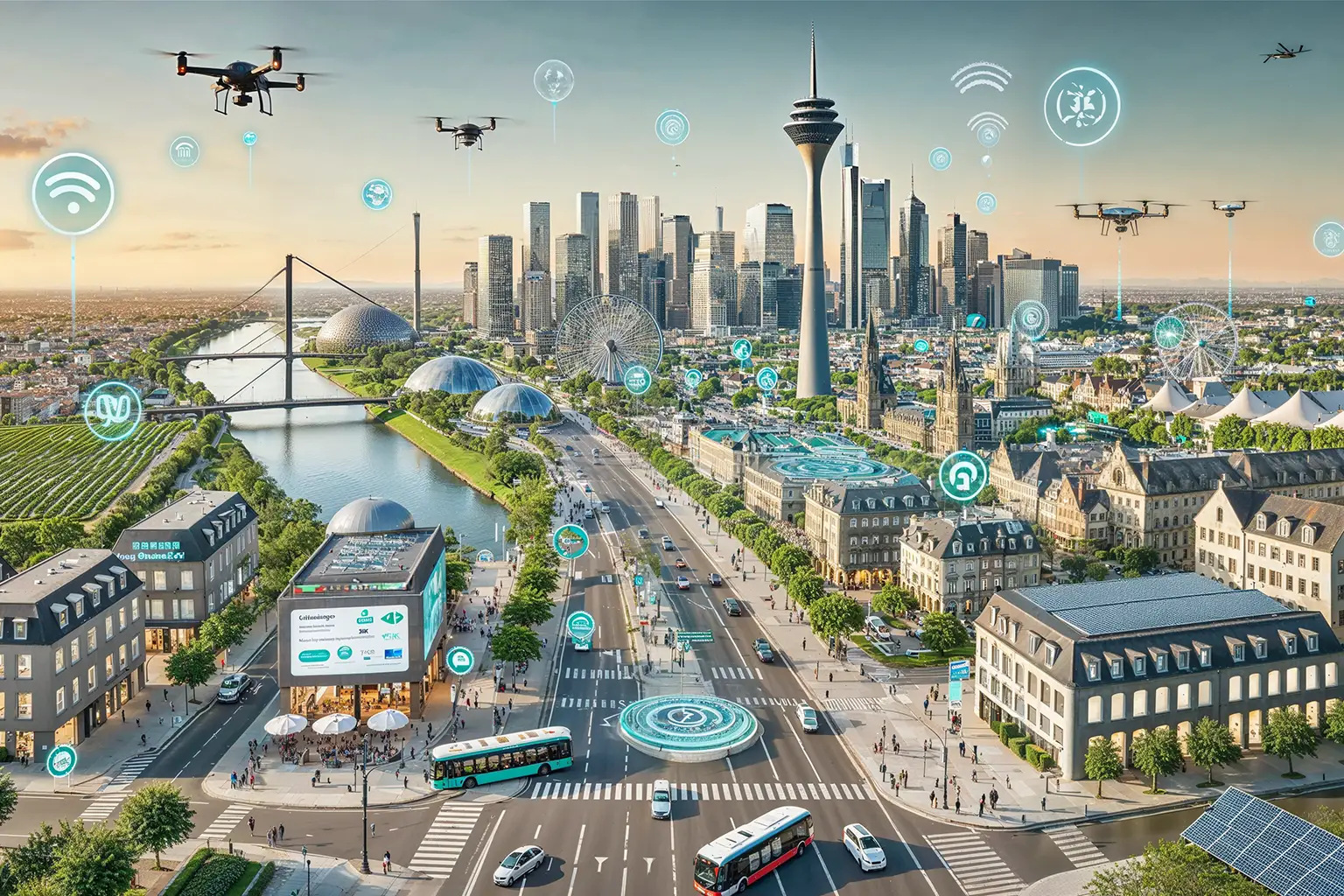 Smarte Ideen für Smart Cities gesucht: Urban.KI fördert KI-Projekte von Kommunen und Kreisen